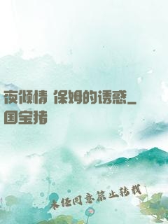 夜倾情 保姆的诱惑